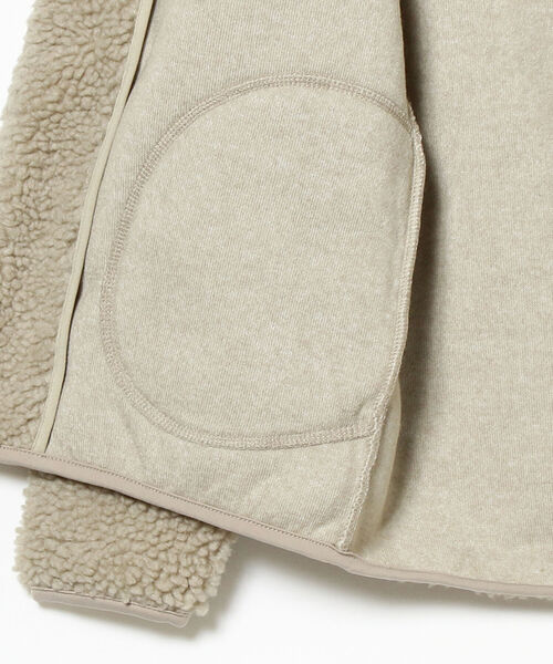 Ray BEAMS（レイビームス）の「GYMPHLEX / ボア ブルゾン（ブルゾン・レディース・シルバー/ブラウン・12/14）」の16枚目の写真