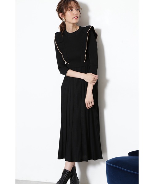 JILL STUART（ジルスチュアート）の「◇ヴァージニアニットワンピース 