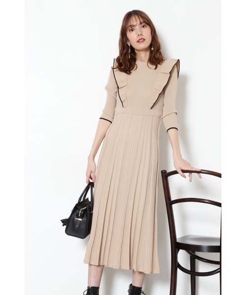 JILL STUART（ジルスチュアート）の「◇ヴァージニアニットワンピース 