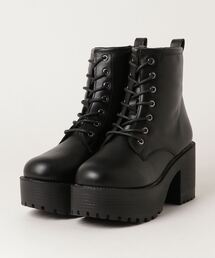 WEGO | WEGO/レースアップヒールブーツ(ブーツ)