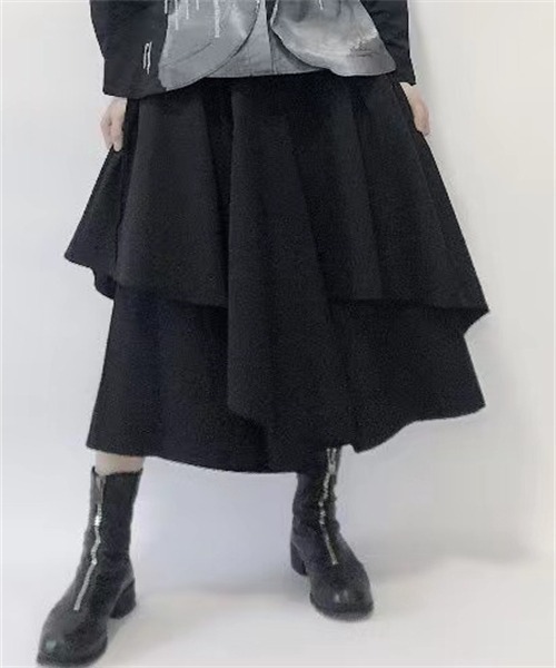 【ALAIA】アシンメトリー スカート パンツ アシンメトリーパンツインスカート（女の子） 通販【ニッセン】