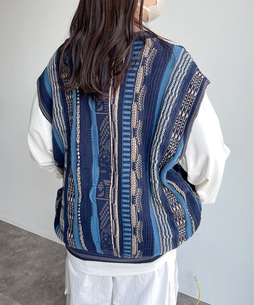 CPCM（シーピーシーエム）の「3Dニットベスト（ベスト）」 - WEAR