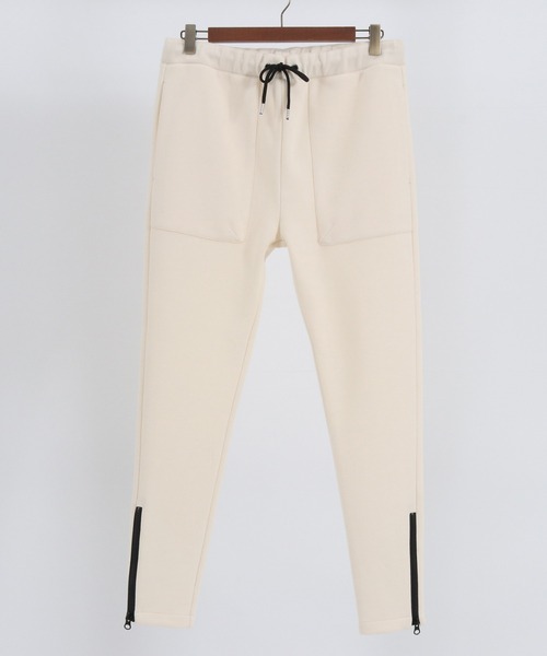 CAMBIO(カンビオ)の「mp10333-Bonding Kanoko Skinny Silhouette Pants パンツ(その他パンツ・メンズ・ダークブルー/アイボリー/ブラック・M/L/S)」の21枚目の写真