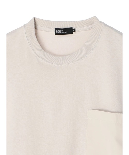 CRAFT STANDARD BOUTIQUE（クラフトスタンダードブティック）の「レイヤードプルオーバー　＊（Tシャツ/カットソー・レディース・レッド/ブラック/グレイッシュベージュ/ライトグレー・M/L/LL）」の12枚目の写真