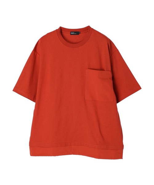 CRAFT STANDARD BOUTIQUE（クラフトスタンダードブティック）の「レイヤードプルオーバー　＊（Tシャツ/カットソー・レディース・レッド/ブラック/グレイッシュベージュ/ライトグレー・M/L/LL）」の10枚目の写真