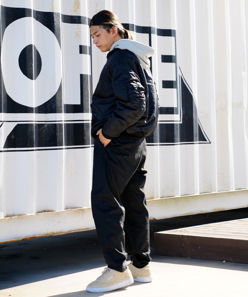 VOLCOM（ボルコム）の「VOLCOM/ボルコム ブランドロゴ刺繍 MA-1