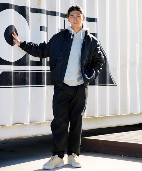 VOLCOM（ボルコム）の「VOLCOM/ボルコム ブランドロゴ刺繍 MA-1