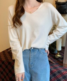 Ulysses（ユリシス）の「Vネックニットトップス（ニット/セーター）」