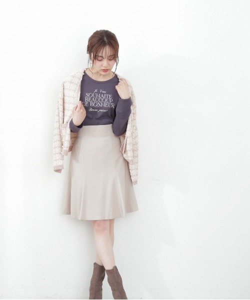 PROPORTION BODY DRESSING（プロポーションボディドレッシング）の「パールカーディガン / 1212274904（カーディガン/ボレロ・レディース・ベージュ/ブラック・FREE）」の6枚目の写真