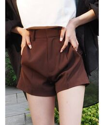 ピンタックショートパンツ