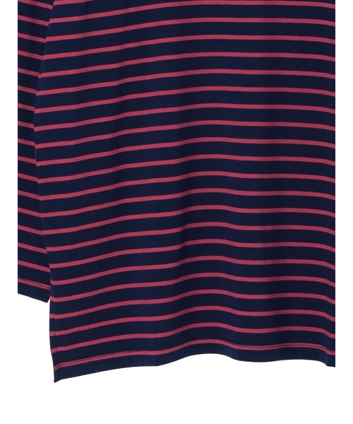 Sugar spoon(シュガースプーン)の「・SUGAR SPOON バイカラーボーダーロンT(Tシャツ/カットソー・レディース・ネイビー/チャコールグレー/ブラック/ベージュ・FREE)」の19枚目の写真