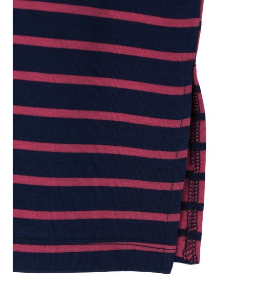 Sugar spoon(シュガースプーン)の「・SUGAR SPOON バイカラーボーダーロンT(Tシャツ/カットソー・レディース・ネイビー/チャコールグレー/ブラック/ベージュ・FREE)」の14枚目の写真