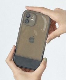 Loco Ocean（ロコオーシャン）の「折りたたみ スタンド付き クリア スマホカバー iPhoneケース ( 7 / 8 / SE2 / 11 / 11Pro / 11Pro max / 12 / 12pro / 12pro max / 12mini / 13 /13pro / 13promax )（スマホケース/カバー・レディース）」