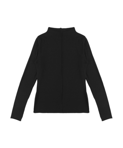 ALEXIA STAM（アリシアスタン）の「Basic Sheer High Neck Long Sleeve Top/ベーシックシアーハイネックロングスリーブトップ（Tシャツ/カットソー・レディース・ホワイト/ブラック/グレイッシュベージュ・FREE）」の15枚目の写真