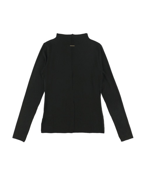 ALEXIA STAM（アリシアスタン）の「Basic Sheer High Neck Long Sleeve Top/ベーシックシアーハイネックロングスリーブトップ（Tシャツ/カットソー・レディース・ホワイト/ブラック/グレイッシュベージュ・FREE）」の12枚目の写真