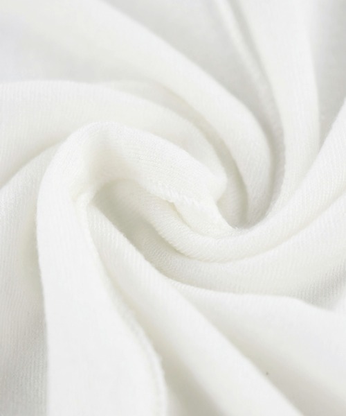 ALEXIA STAM（アリシアスタン）の「Basic Sheer High Neck Long Sleeve Top/ベーシックシアーハイネックロングスリーブトップ（Tシャツ/カットソー・レディース・ホワイト/ブラック/グレイッシュベージュ・FREE）」の21枚目の写真