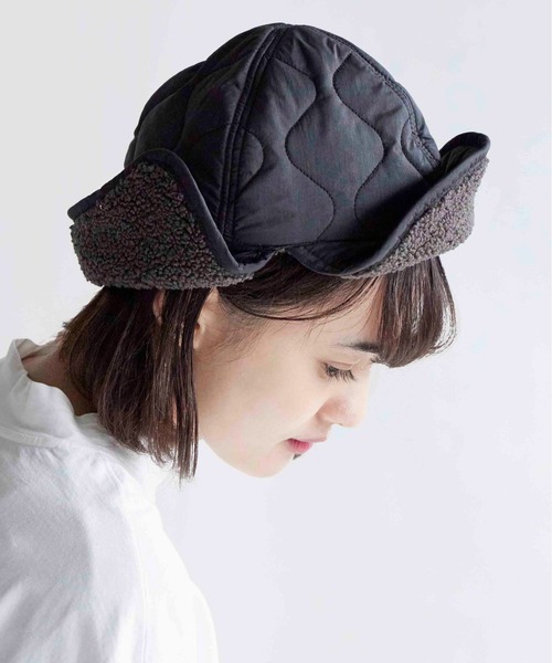 CONTROL FREAK / CTFK（コントロールフリーク）の「CONTROL FREAK(コントロールフリーク)リバーシブルフライトキャップ（キャップ・レディース・ブラック/ベージュ/オレンジ・FREE）」の13枚目の写真