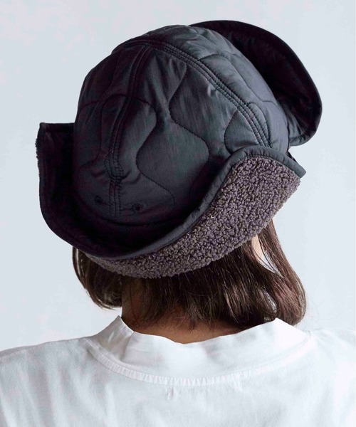 CONTROL FREAK / CTFK（コントロールフリーク）の「CONTROL FREAK(コントロールフリーク)リバーシブルフライトキャップ（キャップ・レディース・ブラック/ベージュ/オレンジ・FREE）」の19枚目の写真