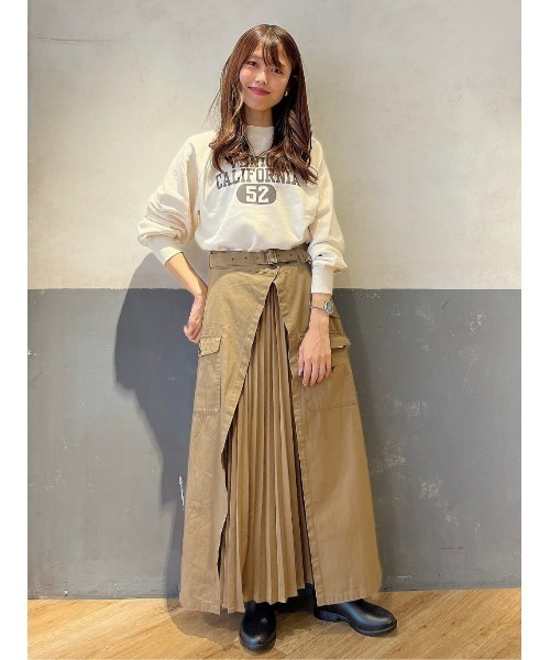 Champion（チャンピオン）の「【Champion】カレッジプリントクルースウェット（スウェット・レディース・レッド/グリーン/ホワイト・M/L）」の17枚目の写真