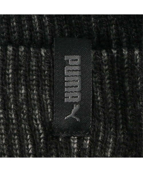 PUMA（プーマ）の「PUMA プーマ ユニセックス リブ フィッシャーマン ビーニー（ニットキャップ/ビーニー・メンズ・ブラック×グレー/グリーン系その他・フリー）」の8枚目の写真
