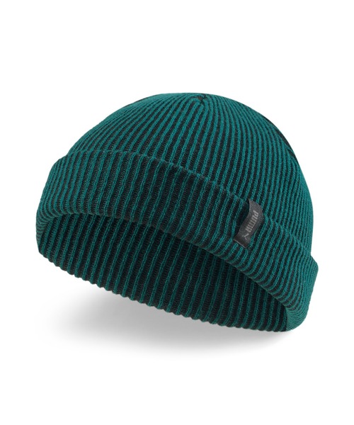 PUMA（プーマ）の「PUMA プーマ ユニセックス リブ フィッシャーマン ビーニー（ニットキャップ/ビーニー・メンズ・ブラック×グレー/グリーン系その他・フリー）」の11枚目の写真