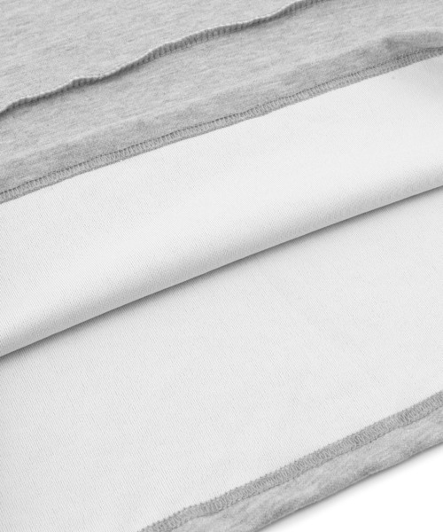 Figments（フィグメンツ）の「オーバーステッチプルオーバー（スウェット・レディース・ブラック/グレー・FREE）」の7枚目の写真