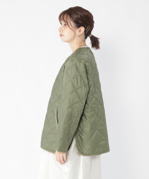 studio CLIP（スタディオクリップ）の「キルトブルゾン（ブルゾン・レディース・ブラック/カーキ/ブラウン・FREE）」の14枚目の写真