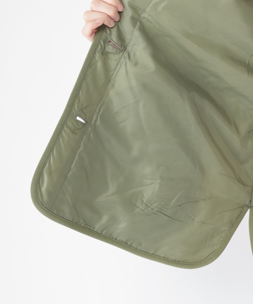 studio CLIP（スタディオクリップ）の「キルトブルゾン（ブルゾン・レディース・ブラック/カーキ/ブラウン・FREE）」の9枚目の写真
