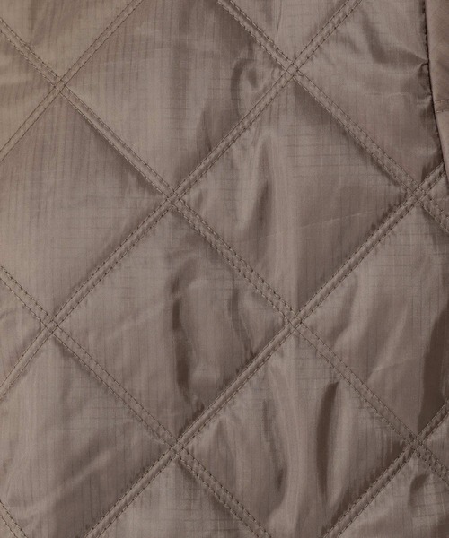 studio CLIP（スタディオクリップ）の「キルトブルゾン（ブルゾン・レディース・ブラック/カーキ/ブラウン・FREE）」の5枚目の写真