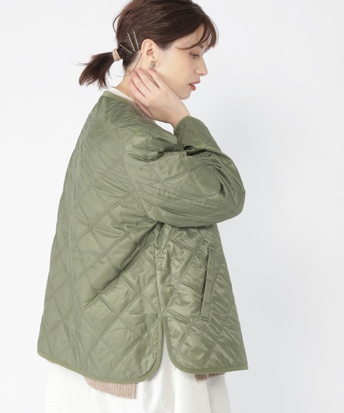 studio CLIP（スタディオクリップ）の「キルトブルゾン（ブルゾン・レディース・ブラック/カーキ/ブラウン・FREE）」の22枚目の写真