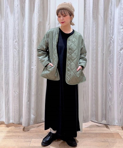 studio CLIP（スタディオクリップ）の「キルトブルゾン（ブルゾン・レディース・ブラック/カーキ/ブラウン・FREE）」の20枚目の写真