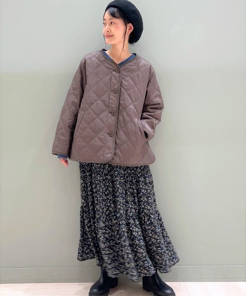 studio CLIP（スタディオクリップ）の「キルトブルゾン（ブルゾン・レディース・ブラック/カーキ/ブラウン・FREE）」の18枚目の写真