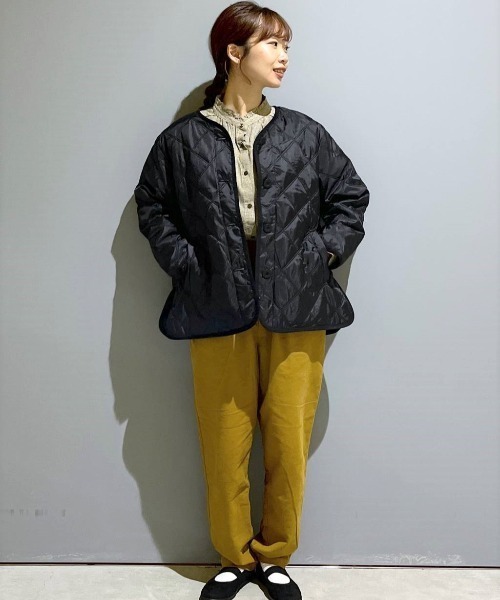 studio CLIP（スタディオクリップ）の「キルトブルゾン（ブルゾン・レディース・ブラック/カーキ/ブラウン・FREE）」の17枚目の写真