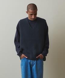 Steven Alan | ＜Steven Alan＞ BALLOON CTN V/NECK VEST/ベスト(ニット/セーター)