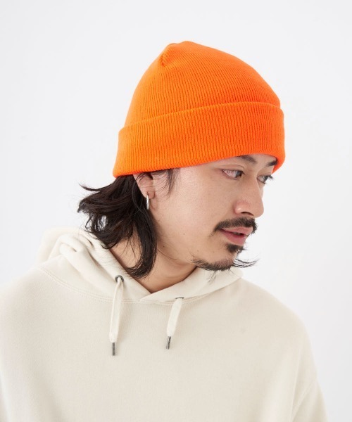 OP:オーピー】ニットキャップ ビーニー ニット帽 ユニセックス 無地