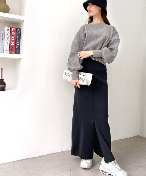 mily bilet（ミウィビレット）の「タイトスカート（スカート・レディース・ブラック・X-LARGE）」の4枚目の写真