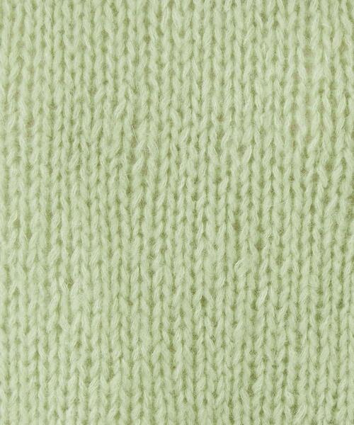 モヘヤミックスハンドプルオーバーニット