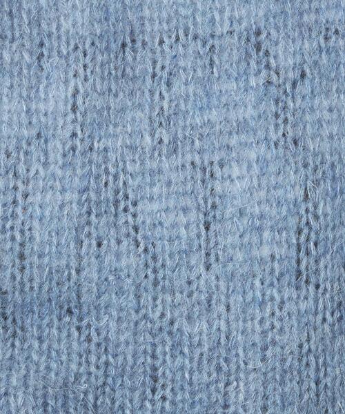 モヘヤミックスハンドプルオーバーニット