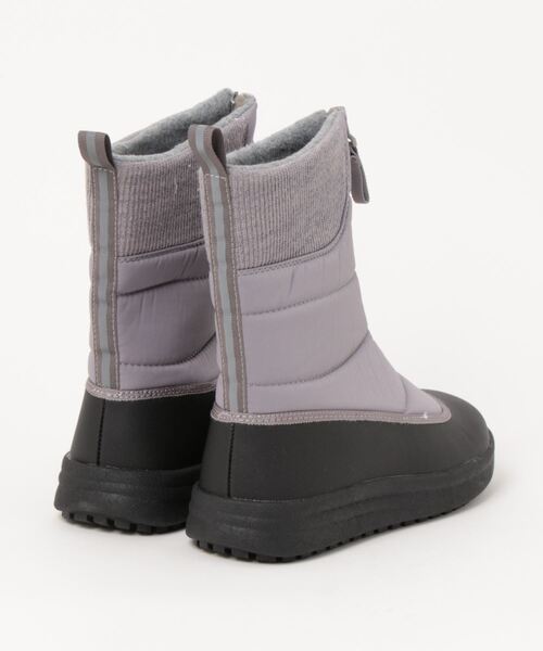 CEDAR CREST（セダークレスト ）の「【CEDAR CREST】<2022AW>センターファスナーブーツ（ブーツ・レディース・カーキ/グレー/ブラック・LL/L/M）」の4枚目の写真