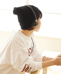 N+Ecology（ネコロジー）の「【N＋Ecology ネコロジー】猫ニットキャップ（ニットキャップ/ビーニー）」