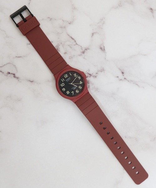 CASIO(カシオ)の「『CASIO』EARTH COLOR Square&Round ANALOGUE(アナログ腕時計・レディース・ライトブルー/カーキ/ライトピンク/ワインレッド/ベージュ系その他/ベージュ/ネイビー/ブルー系その他・FREE)」の16枚目の写真