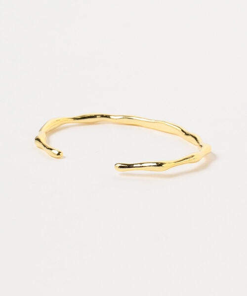 Ray BEAMS(レイビームス)の「RBS / ニュアンス ウェーブ バングル(バングル/リストバンド・レディース・ゴールド/シルバー・ONE SIZE)」の5枚目の写真