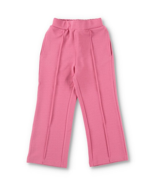 BRANSHES（ブランシェス）の「センタープレス風ロングパンツ（スラックス・キッズ・ブルー/ブラック/グリーン/ピンク/ネイビー/サックスブルー・120/130/110/100/150/140/90）」の9枚目の写真