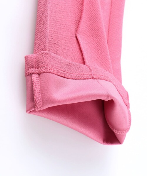 BRANSHES（ブランシェス）の「センタープレス風ロングパンツ（スラックス・キッズ・ブルー/ブラック/グリーン/ピンク/ネイビー/サックスブルー・120/130/110/100/150/140/90）」の21枚目の写真