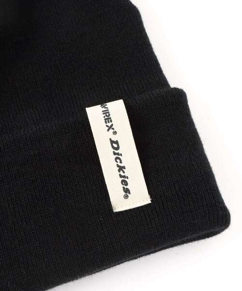 AVIREX（アヴィレックス）の「《Dickies × AVIREX》KNIT ワッチ CAP（ニットキャップ/ビーニー・レディース・オレンジ/ブラック・F）」の16枚目の写真