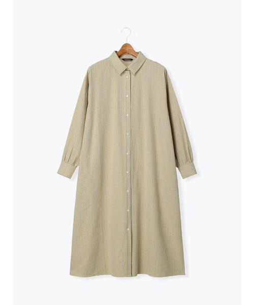 Lugnoncure（ルノンキュール）の「ネルストライプシャツ