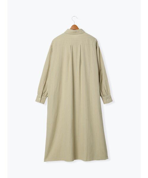 Lugnoncure（ルノンキュール）の「ネルストライプシャツ