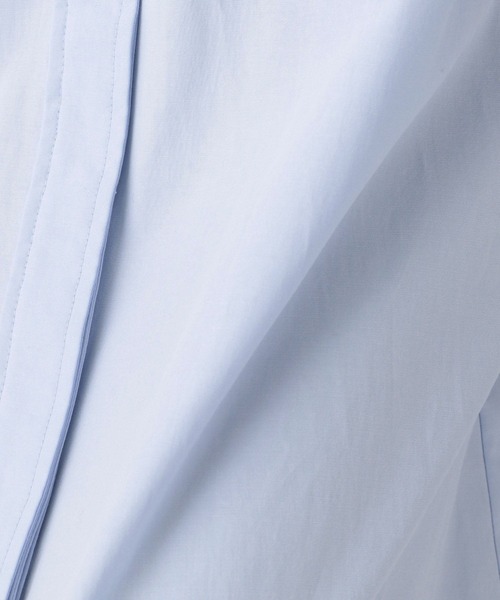 e/rm（イーアールエム）の「【e/rm】ボタンスリーブシャツワンピース（ワンピース・レディース・ライトブルー/オフホワイト/ライトイエロー・FREE）」の22枚目の写真