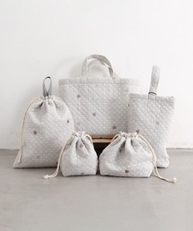 PUPPAPUPO（プッパプーポ）の「レッスンバッグ 5点セット イブル モロッカン（トートバッグ）」