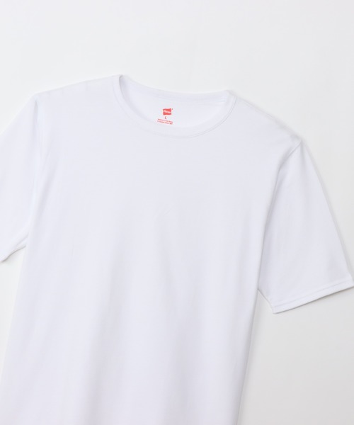 HANES(ヘインズ)の「【Hanes/ヘインズ】メンズ Hanes H メンズ ショートスリーブクルーネック(Tシャツ/カットソー・メンズ・ネイビー/ブラック/ホワイト・LARGE/MEDIUM/X-LARGE)」の10枚目の写真